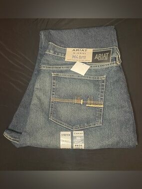 Ariat Men’s 44x34 M-Series M4 Relaxed Fit Boot Cut Stretch Jeans